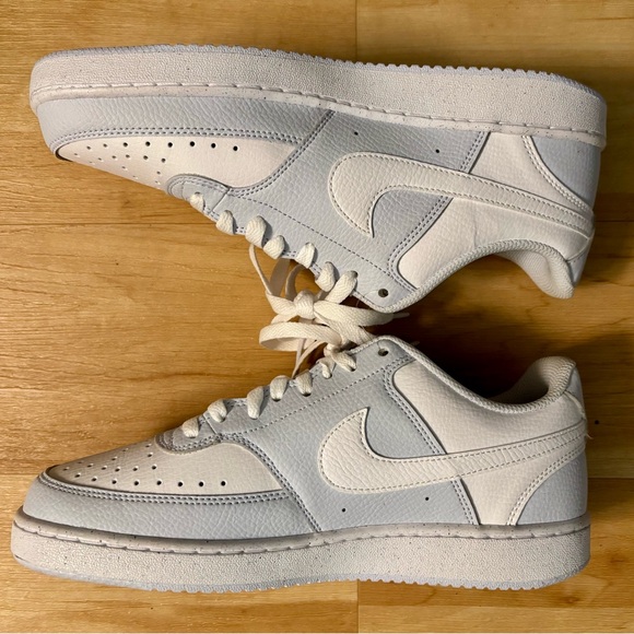 Nike Men’s Classic AF1 Blue/White Sneakers - Picture 1 of 6